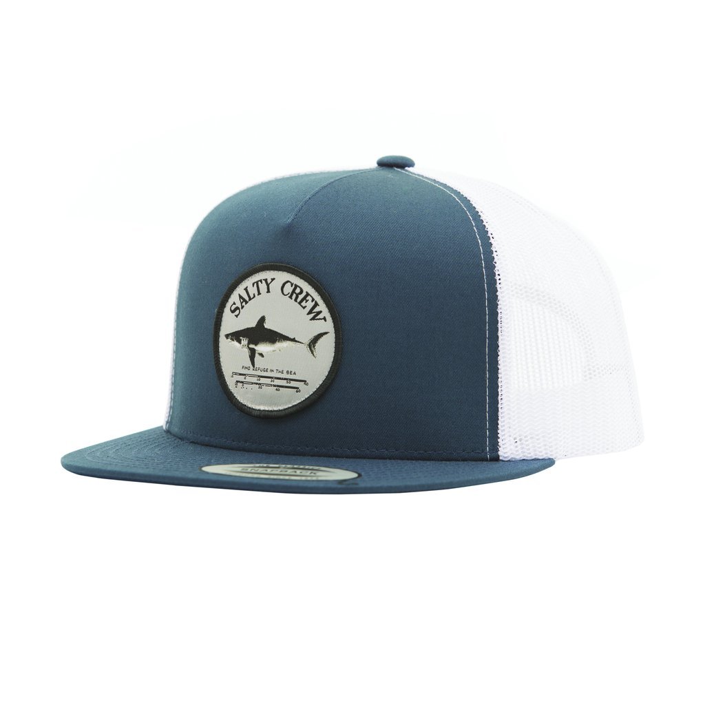 Salty Crew Shark Logo Retro Trucker Hat