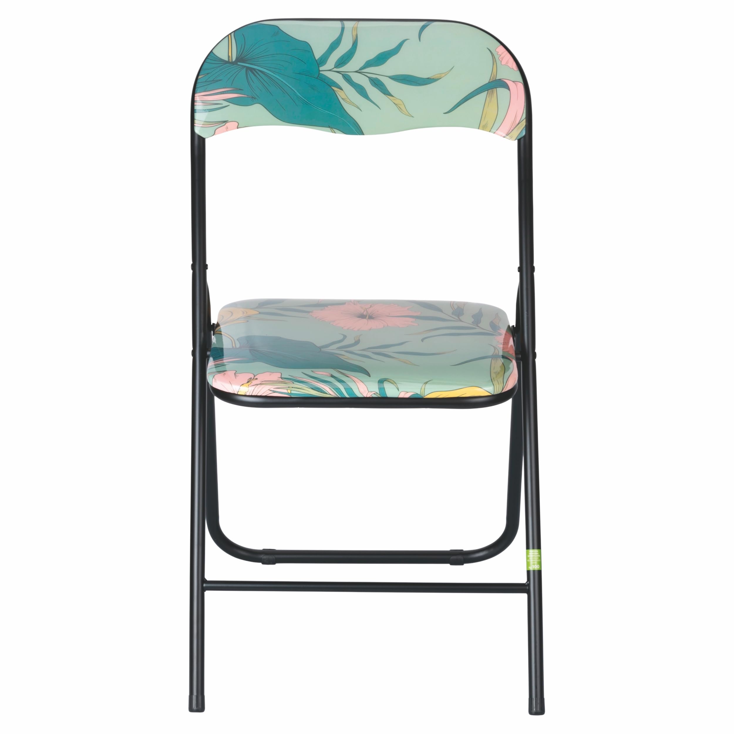 Este Lot de 6 chaises Pliantes, Pliables et Peu encombrantes, 43,5 x 45 x 79 cm, décoration Florale, botanique siblique