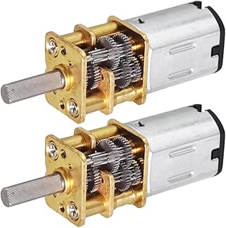 2Pcs DC 12V 3000RPM GA12 N20 Gear Motor for DIY 3-12V 7.5-4000RPM MicroHigh Speed Motor for DIY RC Toys (12-3000)