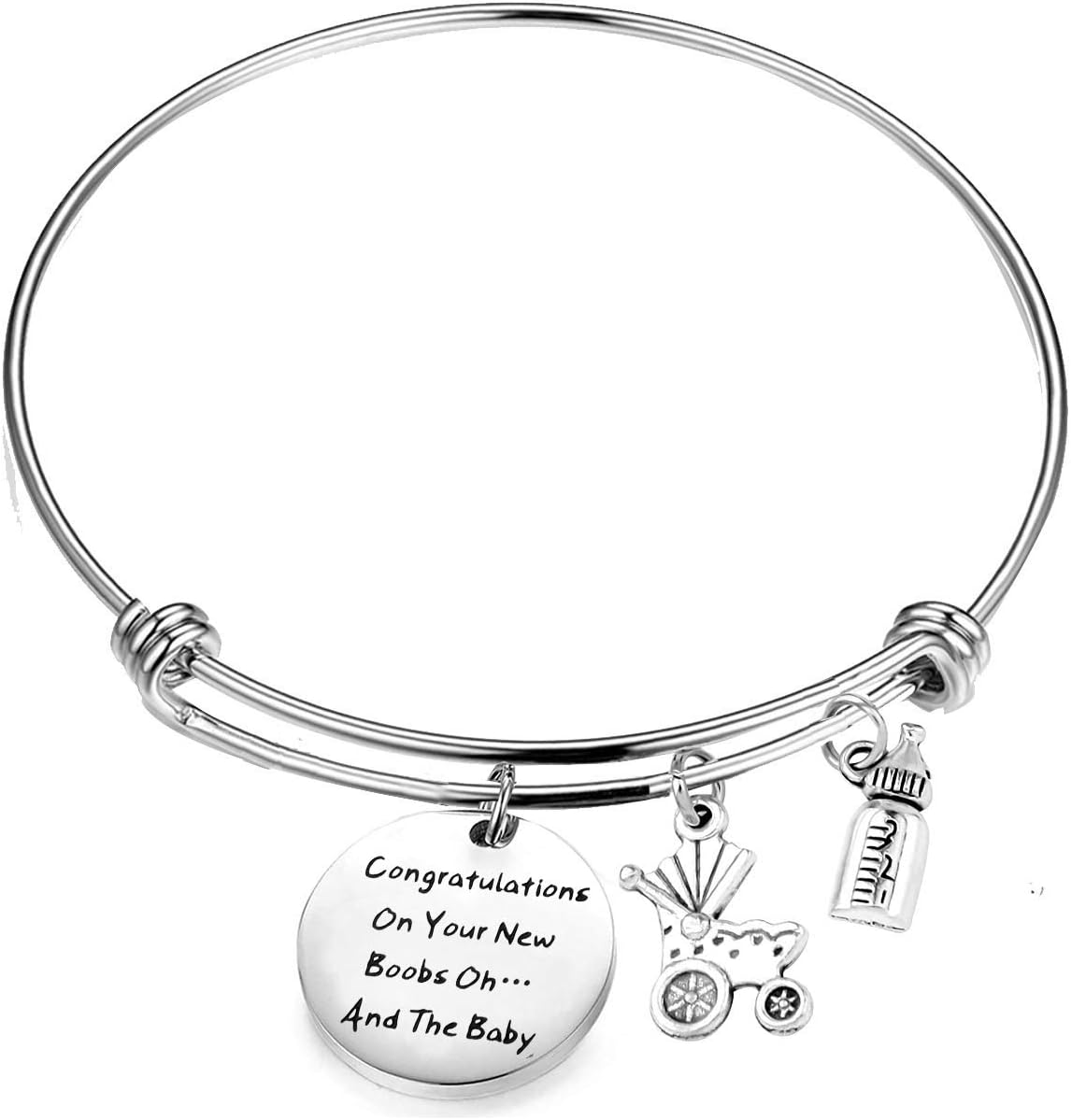 SEIRAA New Mom Bracelet Baby Shower Gift Congratulations