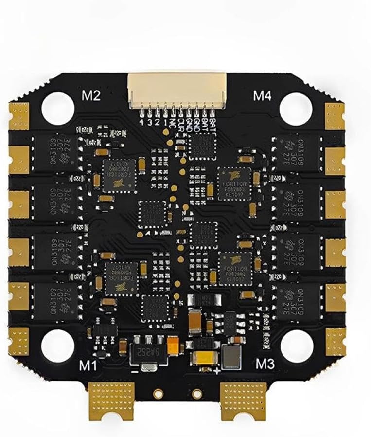 Kufei Argus ARGUS Flying Tower 8-bit 60A ESC F405 Flight Control FPV Crossover Aircraft Racing Flower Flying F4 Flying Tower Compatible With Drone Models Quadcopter Models UAV Models