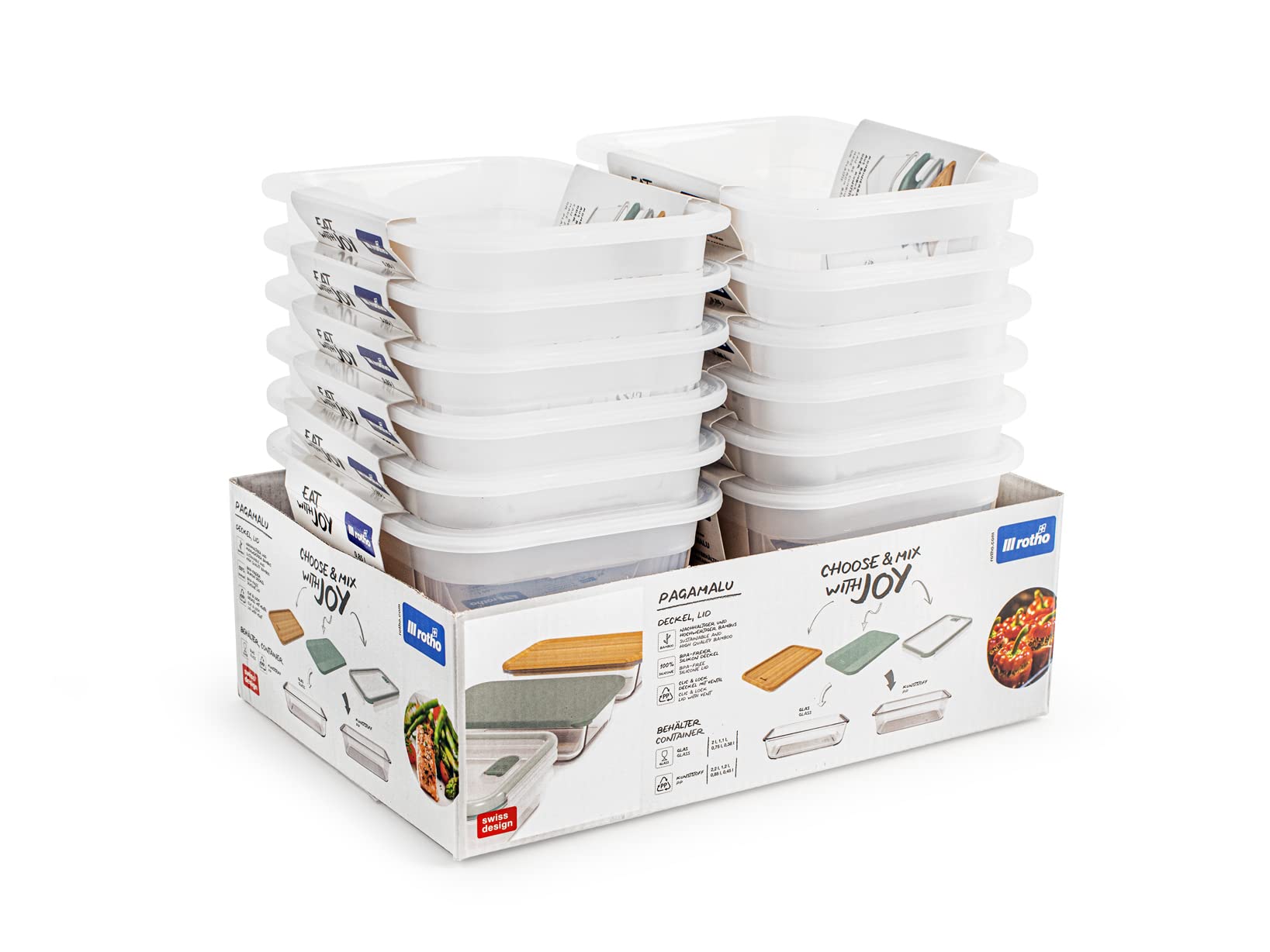 Rotho 7610859211309 CONT PP S/C PAGAMALU LT0,45-10292 