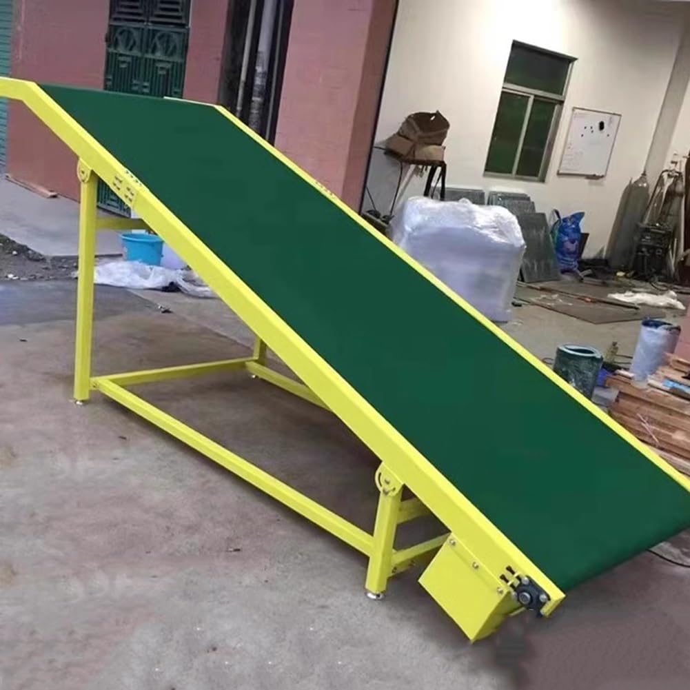 YJEUZCD PVC Conveyor Belt Material, Industrial Transport Conveyor Replacement Belts, Commercial Production Line Equipments Warehouses Unloading Pulley Belt(3.3x82.0 ft)