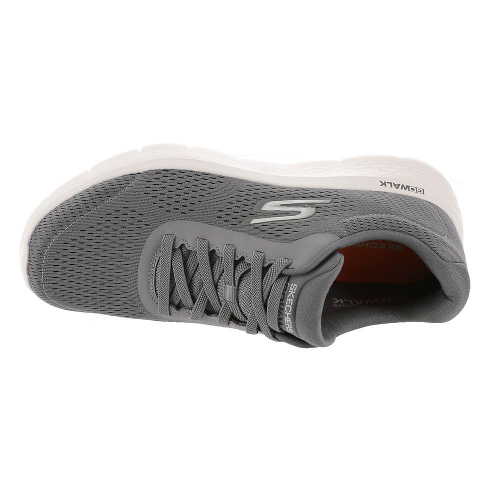 Skechers Go Walk Flex, Scarpe da Ginnastica Uomo, Grigio, 43 EU