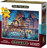 Dowdle Folk Art Vail 500pc 16x20 Puzzles