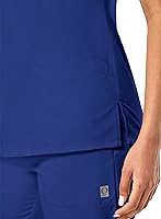 Vista 4 de Maevn Top cruzado con panel de malla EON para mujer