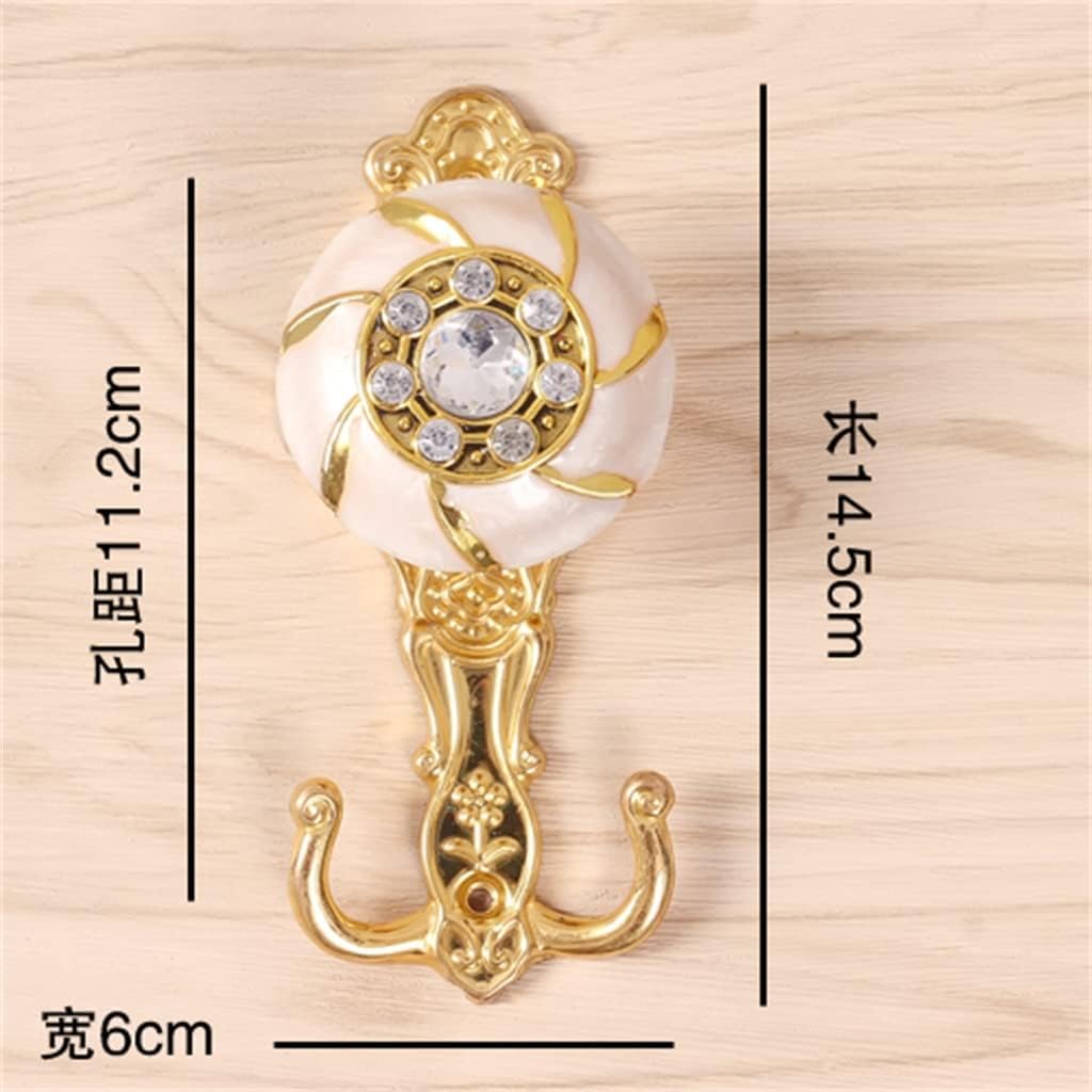 FMURY Curtain Hook Straps A Pair of European-Style Curtain Hooks Wall Hooks Side-Mounted Curtains(E)