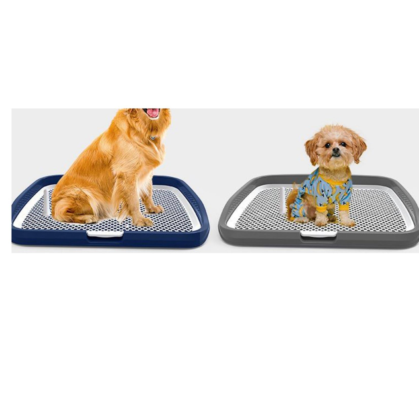 Amazon | 犬用トレー トイレトレー 犬 メッシュ 2層デザイン メッシュ