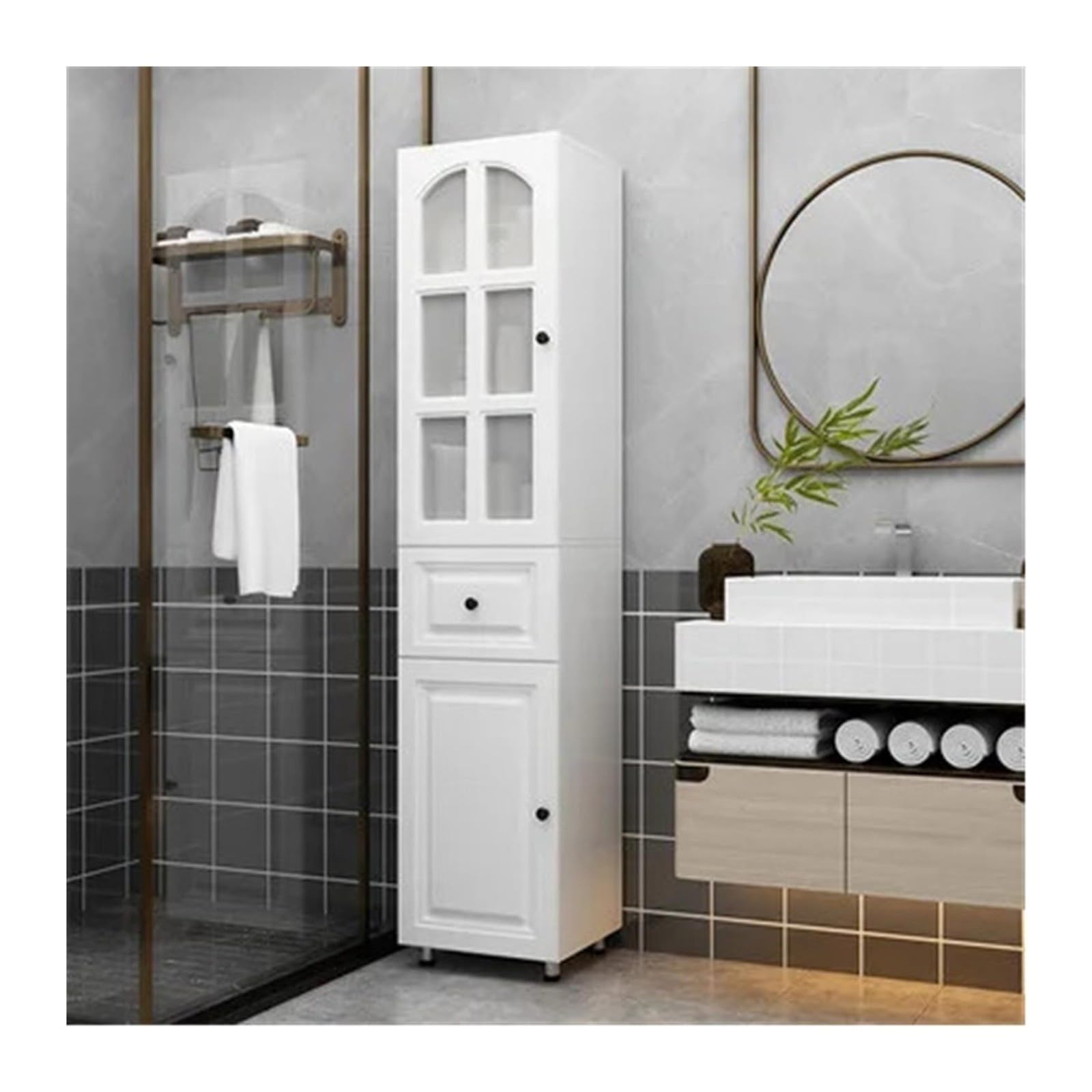 WC Armadietto dal pavimento al soffitto Bagno