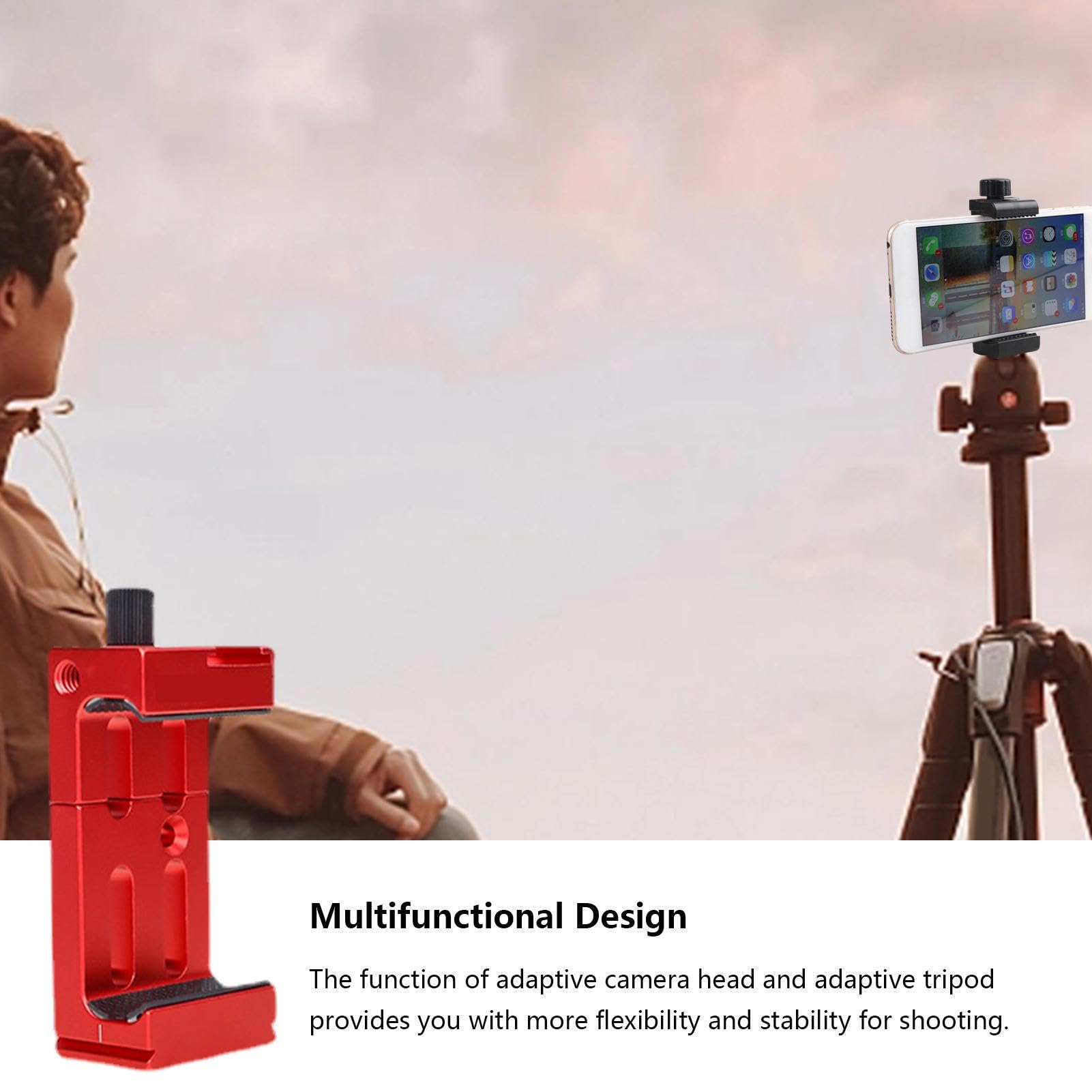 ULANZI Supporto Per Telefono In Metallo Supporto Per Treppiede Monopiede Morsetto Per Clip Scarpa Fredda Per IPhone 8 X XR XS 11 12 13 Mini Pro Max Samsung Xiaomi - Foto 3