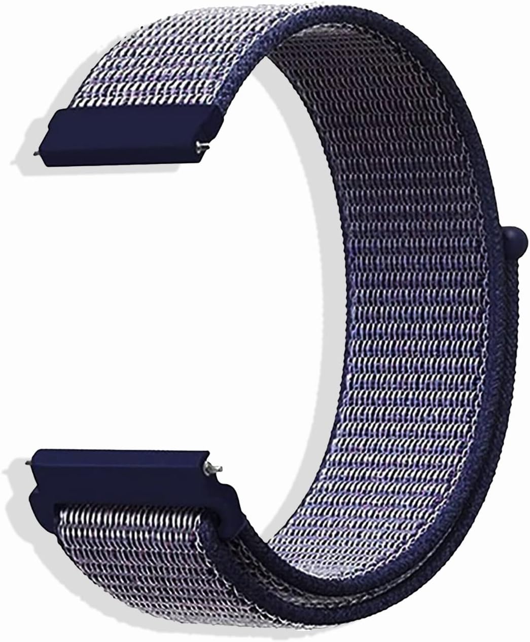 CeiBand Correas para 22MM, 18MM, 20MM, Nylon Ajustable de Correas, Banda Reemplazo de Reloj Inteligente para Hombres Mujer - Violeta