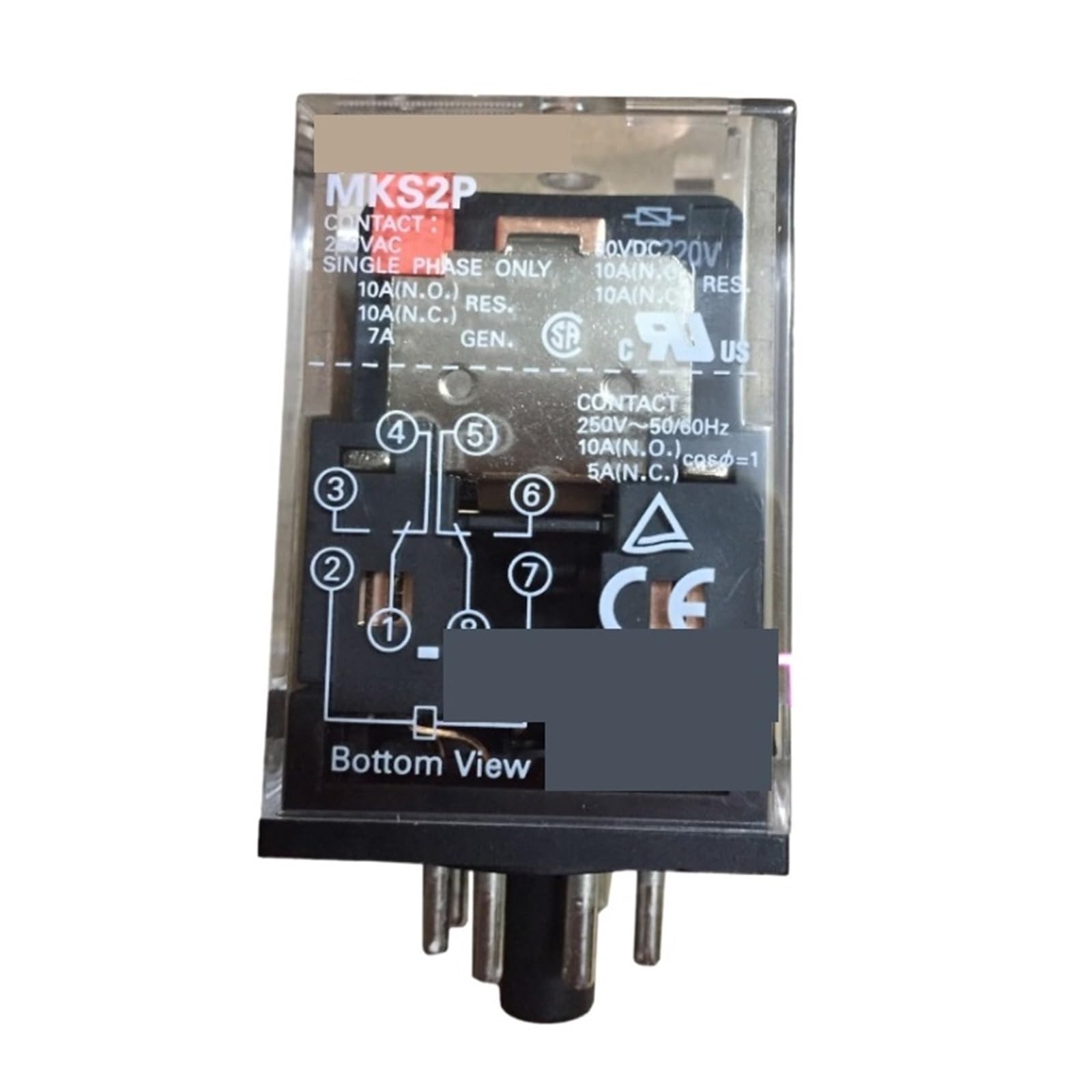 Relais MKS2P 110VAC pour la modernisation de tableaux électriques