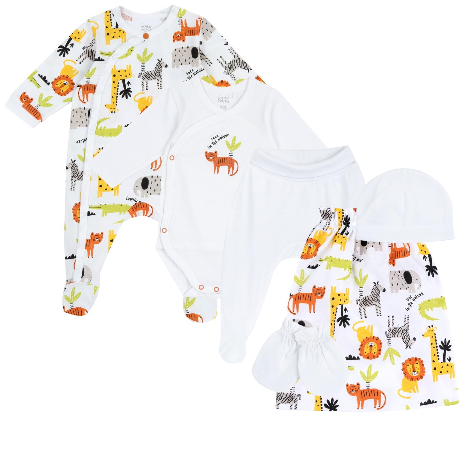 Chicco, Set Regalo Recién Nacido, Revelación de Género y Baby Shower para Niño y Niña 0-24 Meses, Designed in Italy