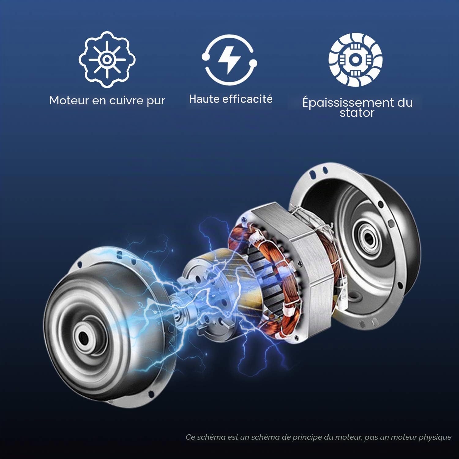 HG Power Extracteur d'air 100mm Ventilateur d'extraction Silencieux pour Salle de Bain, Bureau, Tentes de Plantation