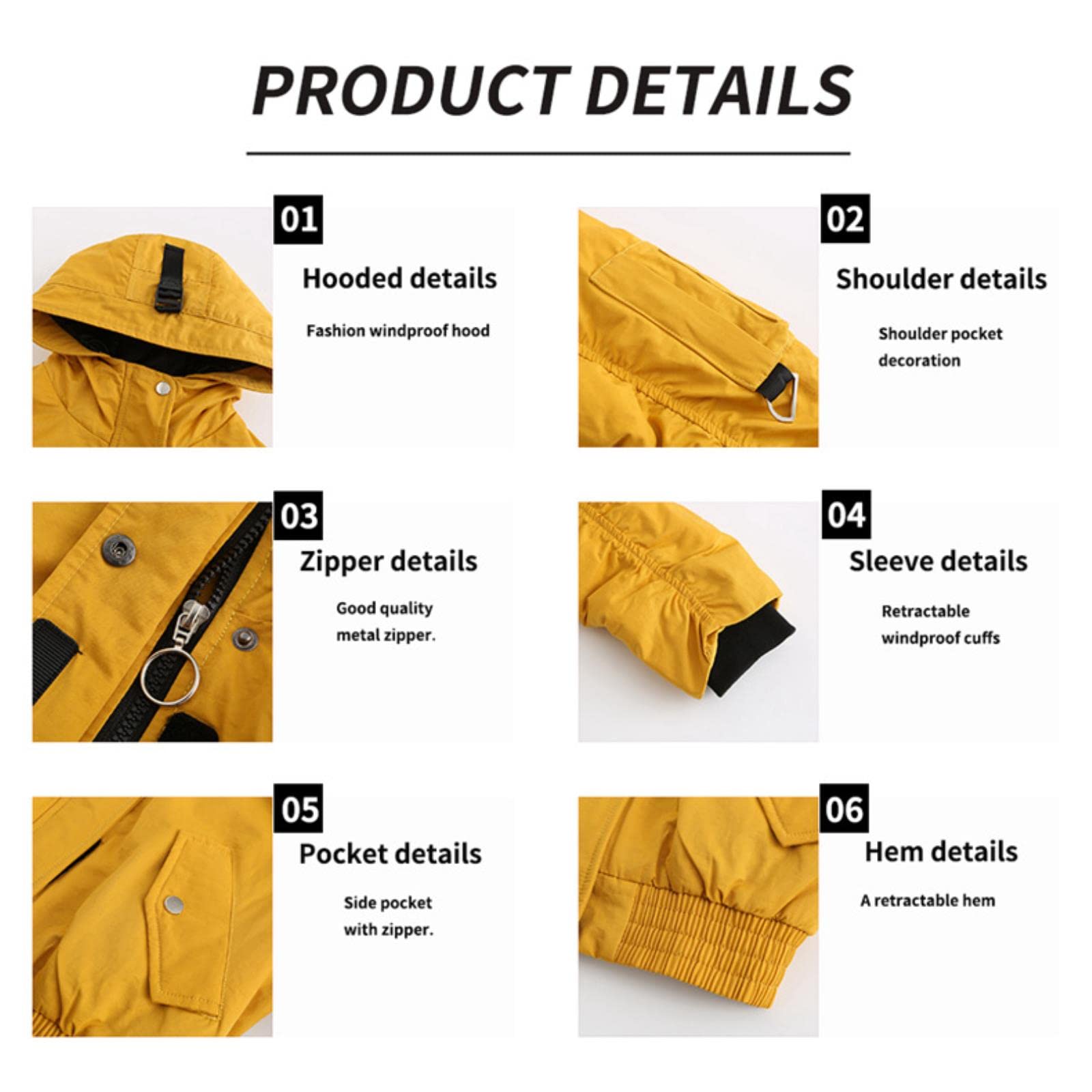 ZXCL Cropped bomber jacket women streetwear pink yellow