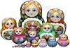 Nesting Doll Matryoshka Matryoshka Doll 15pcs Russian Matryoshka Doll Exquisite Craft Russian Doll Matryoshka Nesting Doll