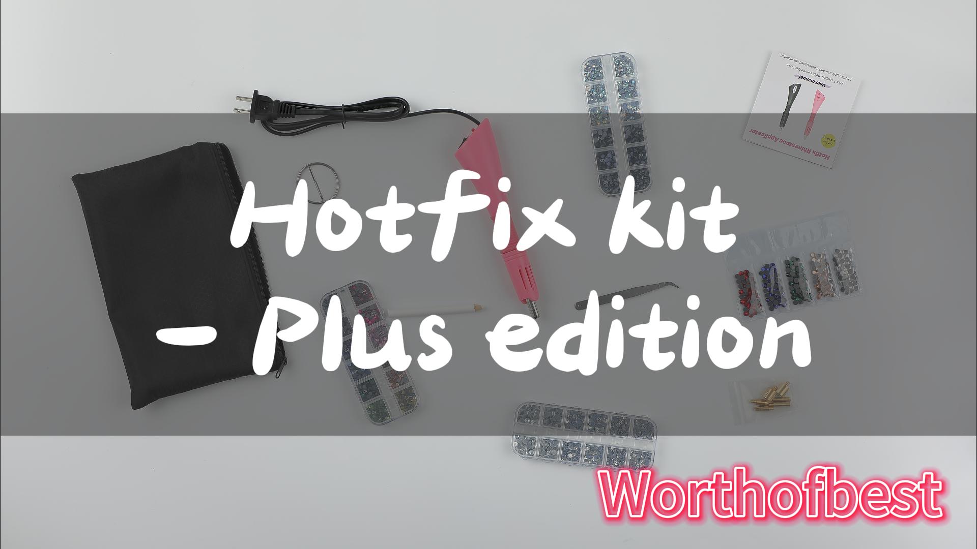 Kit Applicateur Strass Hotfix Bedazzler - 8600 Strass + étui