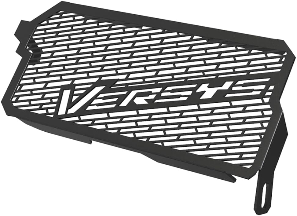 Motocycle Radiator Grille Guard Protection Cover for KLE650 V-ERSYS 650 2015 2016 2017 2018 2019 2020 2021-Black