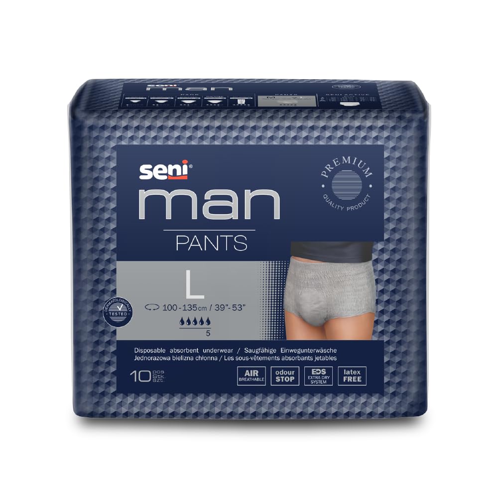 Seni Man Pants Gr. L, 10 Stück