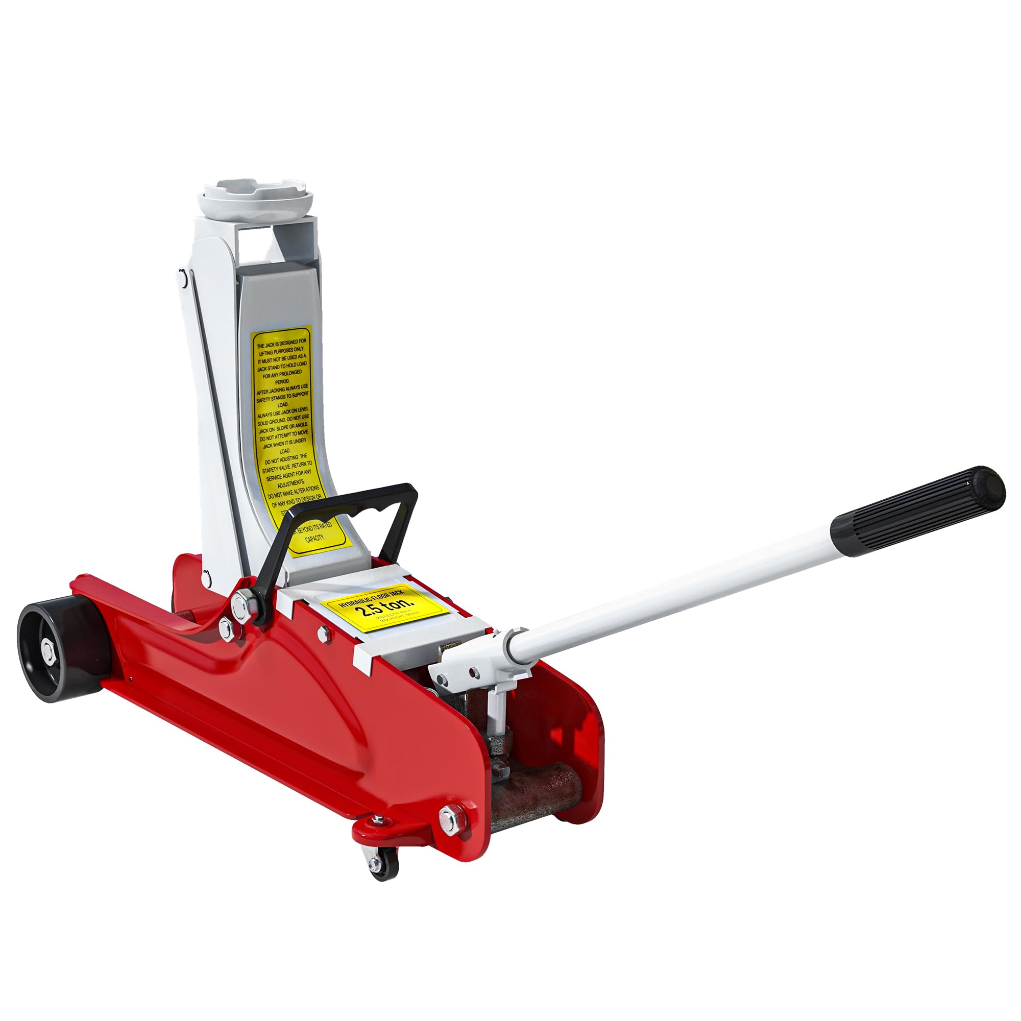 セレクトJ HOMCOM Hydraulic Low Profile Jack, Heavy Duty Steel Racing