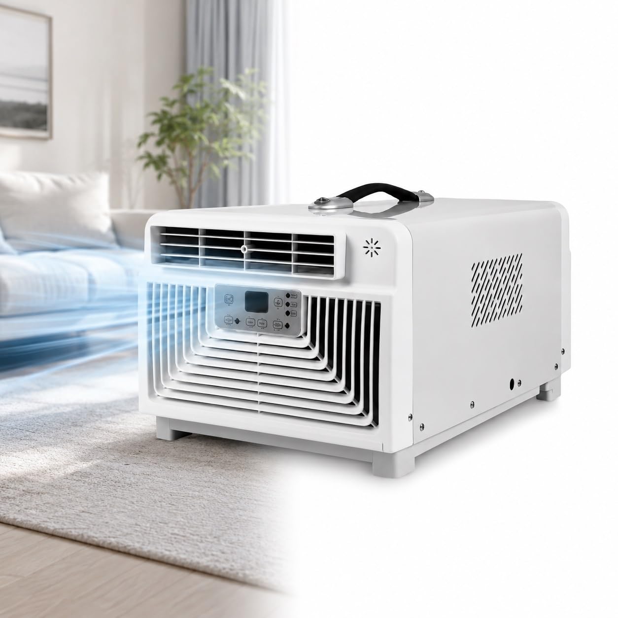 RV Air Conditioner, 3400 BTU Compact Portable AC