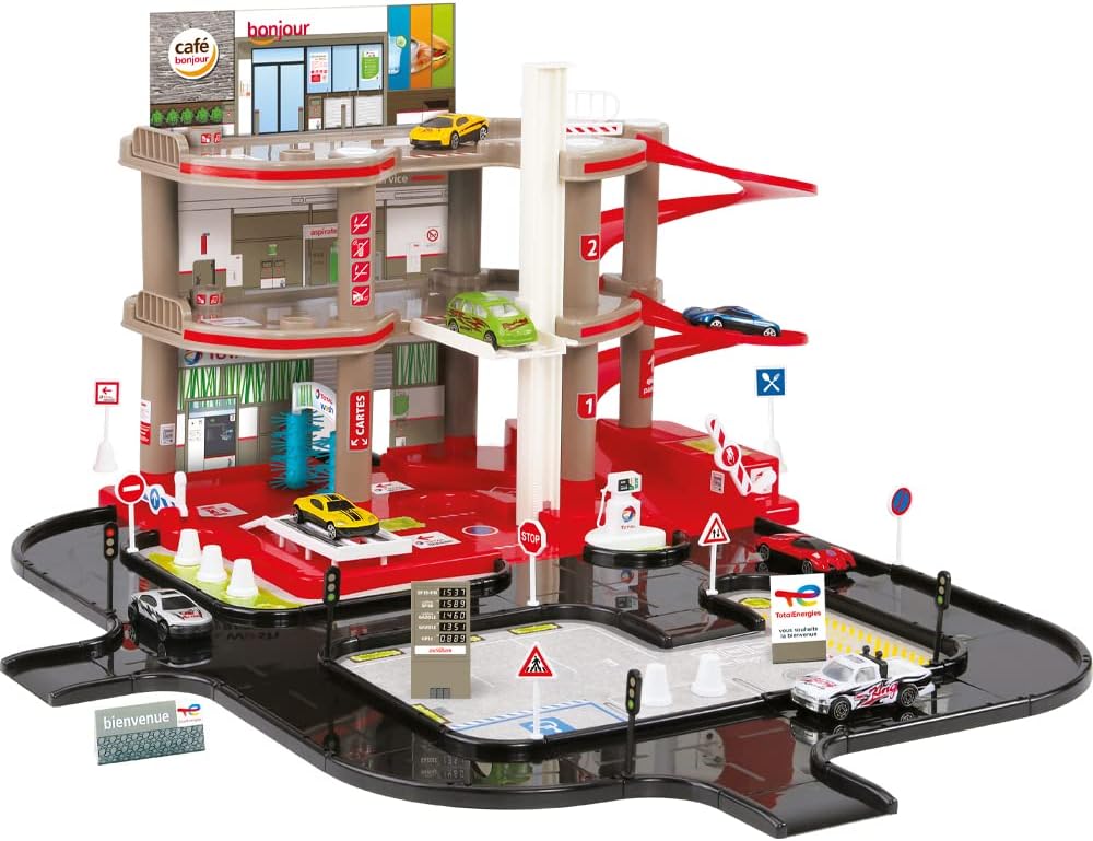 STARLUX 401003 Total Garage with 3 Levels and 2 Meter Circuit, Red, Grey, Black