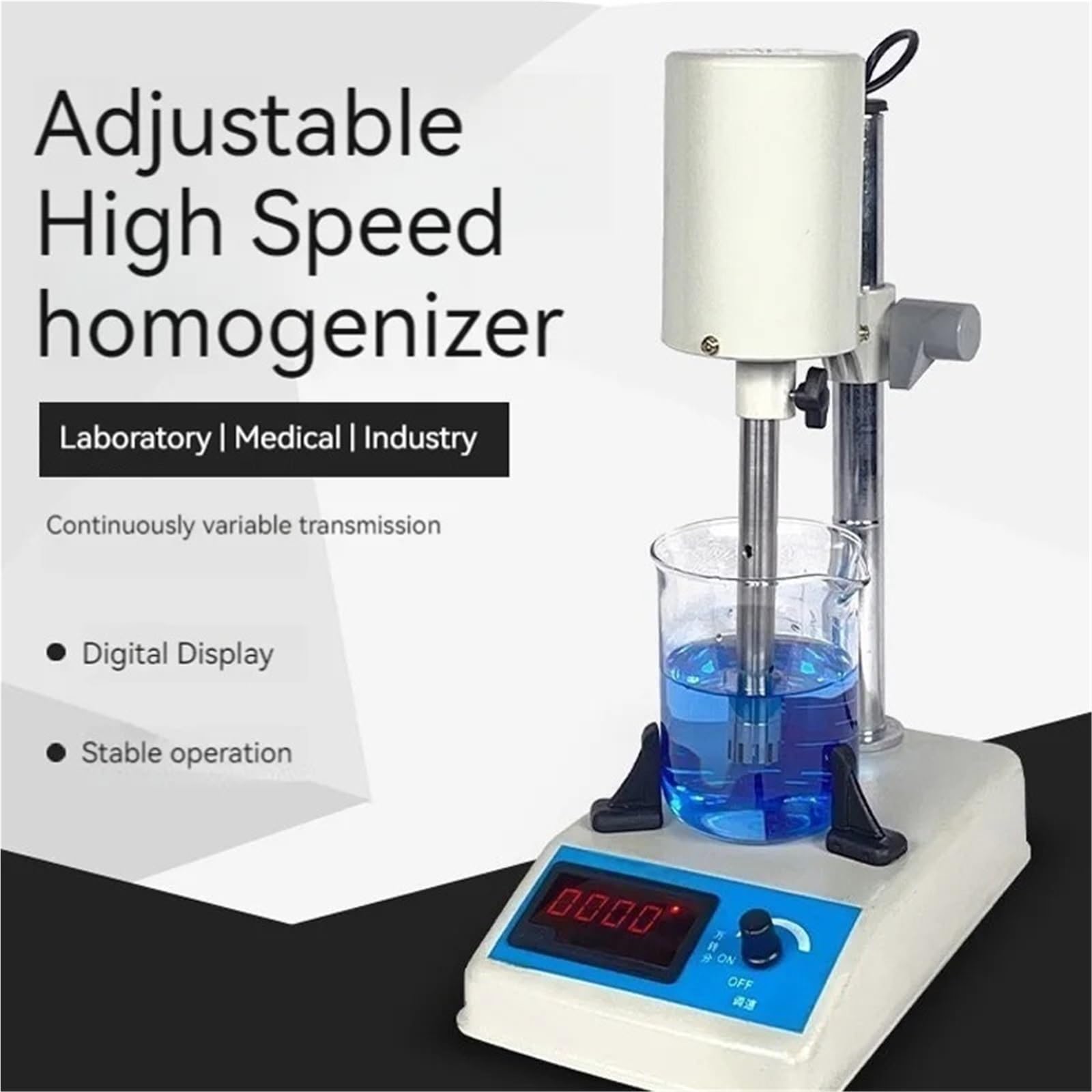 Homogenisator Homogenisierungsmaschine Einstellbarer Hochgeschwindigkeits-Tissue-Creme-Kosmetik-Emulgator-Dispergierer