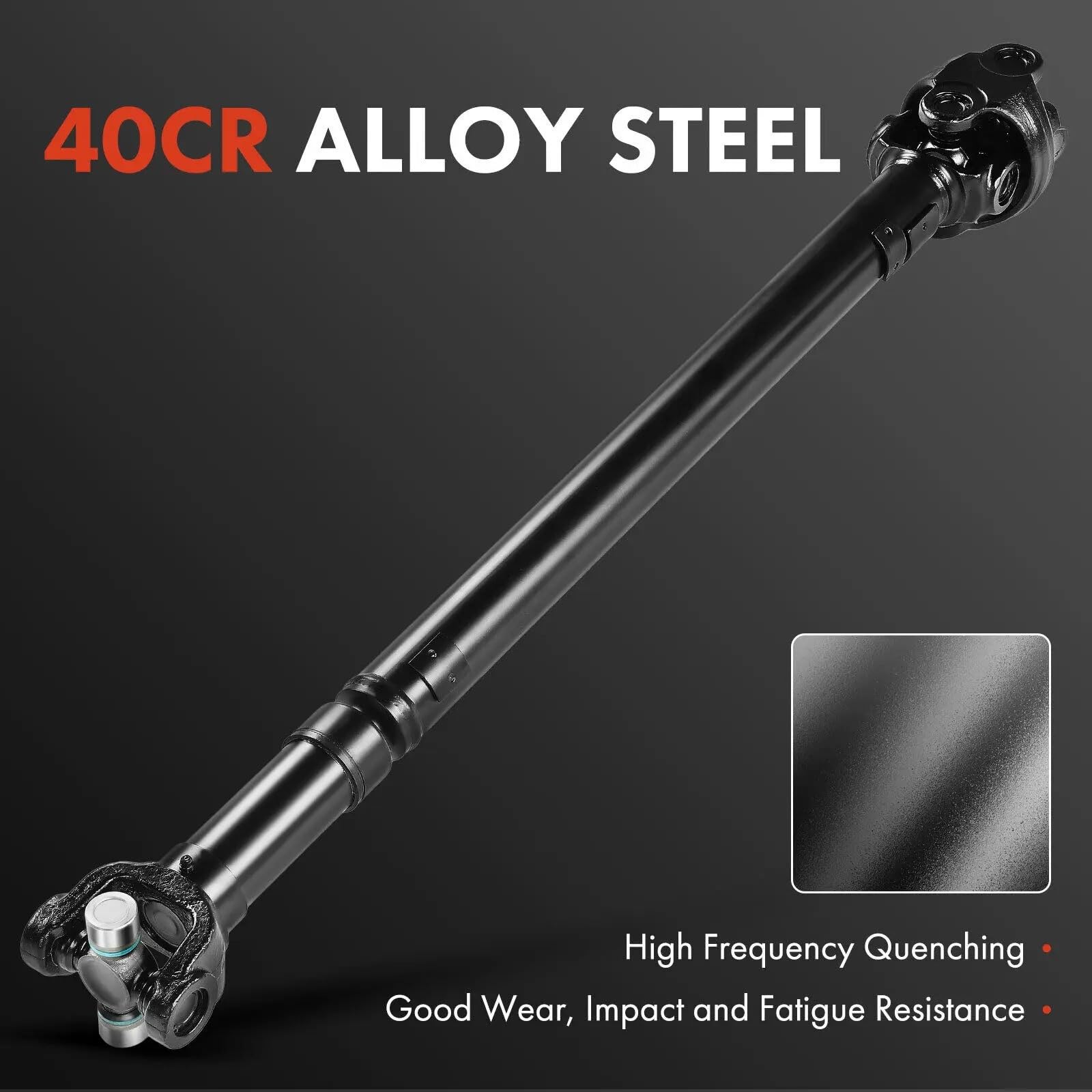 Cardano Albero Trasmissione Per Jeep Per TJ Per Wrangler 2003-2006 4.0L 4WD 52853404AA 52853404AB 52853404AC 52853404AE Gruppo Albero Trasmissione Anteriore