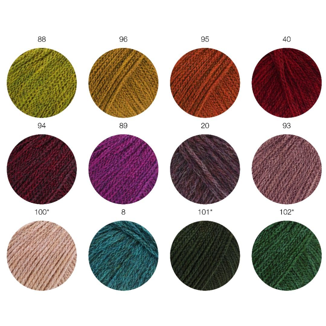 LANA GROSSA Nebbia Strickgarn - Merino & Alpaka Für Leichte Pullover & Schals