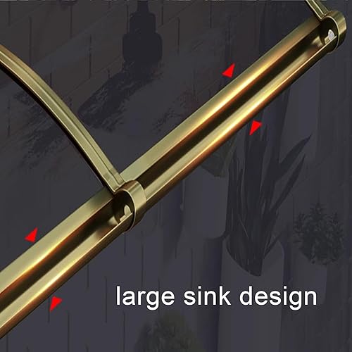 Miniatura 3 de Toldo grande de aleación de aluminio para puerta delantera, toldo para ventana de refugio de lluvia, toldo de jardín, patio, porche, toldo, cubierta