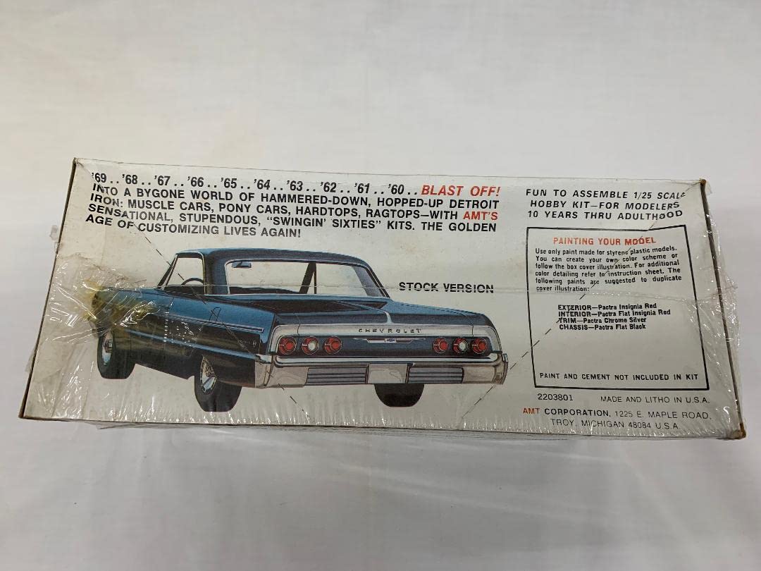 Amazon | アメ車 AMT 1964 シボレーインパラSSハードトップ プラモデル 
