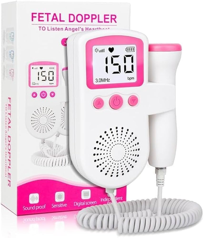 TenTabs Portable Fetal Doppler Baby Heartbeat Monitor for Pregnancy | LCD Display | Accurate FHR Detection | Built-in Speaker | Compact & Easy to Use Home Pregnancy Device-image-8