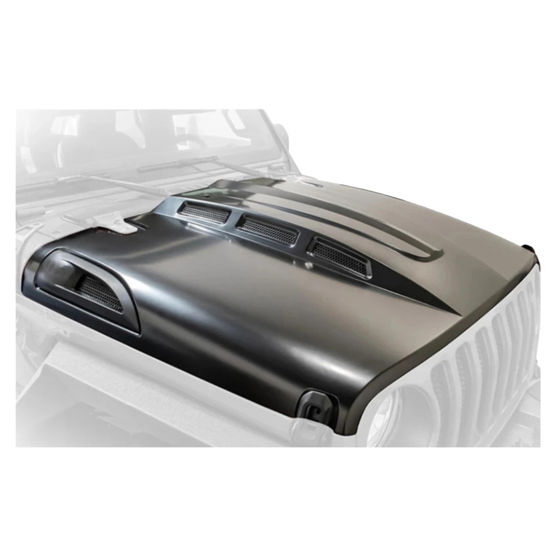 Cofano motore per auto fuoristrada 4x4 Accessori auto Cofano per auto compatibile per Jeep Wrangler JL 2018+