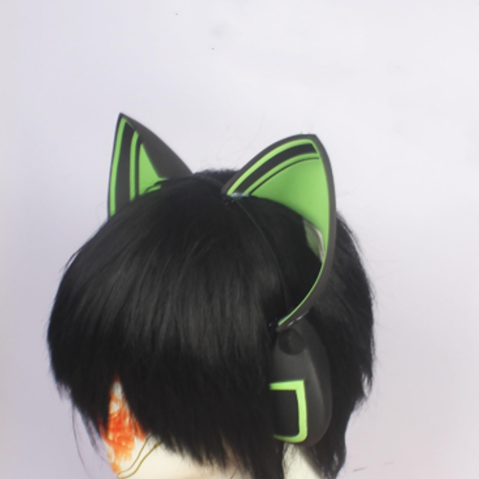 Amazon.co.jp: [Hushan] 才羽ミドリ コスプレ 光輪 ケモ耳ヘアバンド