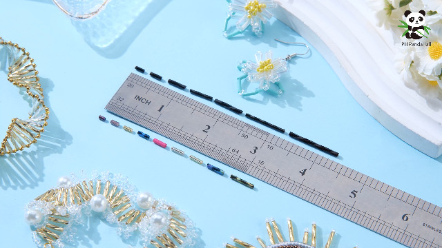 PH PandaHall Kit 282 Perles Acryliques Tubes Incuvés Pour Bracelets - Perles Couleurs Mélangées & Accessoires Créatifs