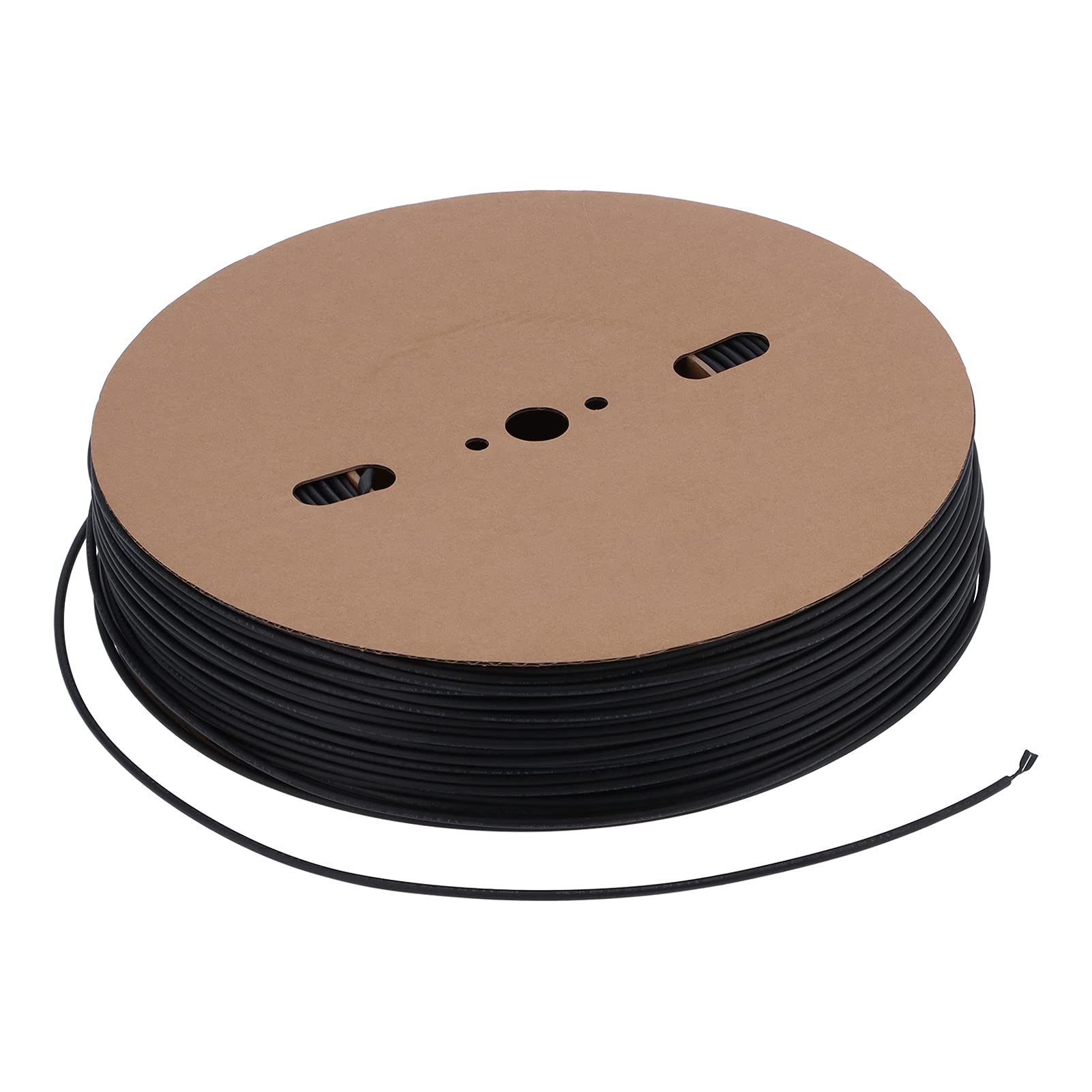 Oumefar Tubo Isolante Impermeabile in Poliolefina con Guaina Termorestringente per Protezione Cavi Elettrici 200 Metri 4,5 Mm