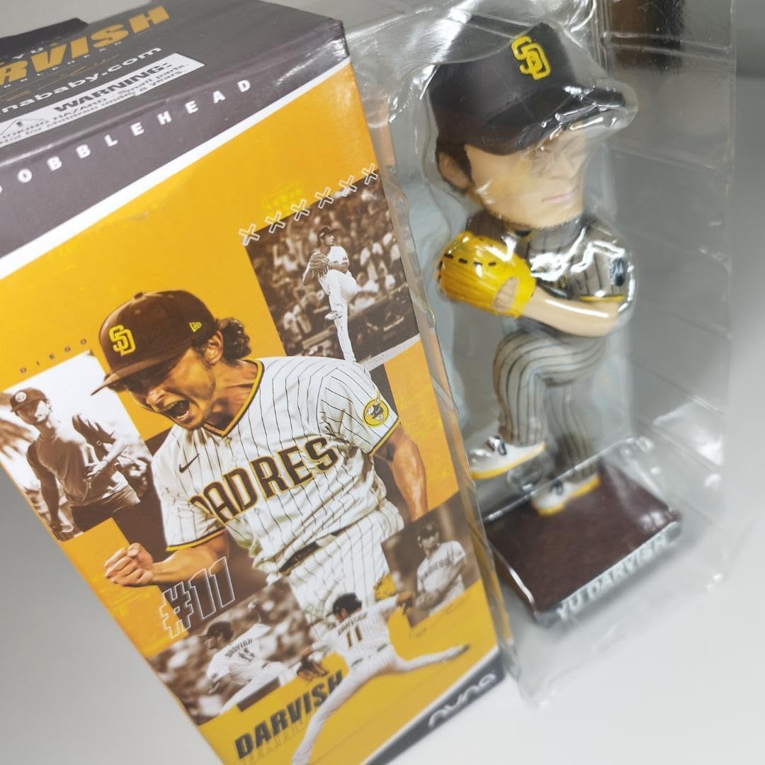 ダルビッシュ 3000奪三振 ボブルヘッド ピッチャー バブルヘッド f06b