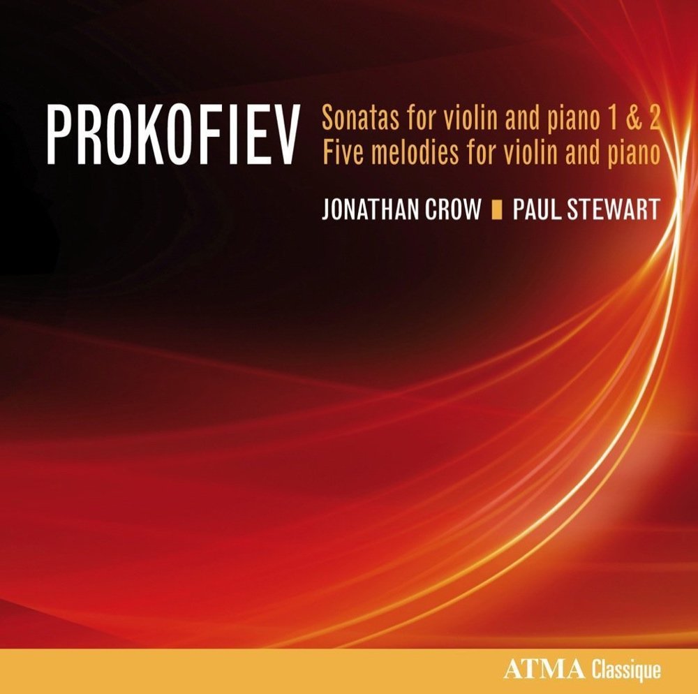 Prokofiev: Sonatas for Violins and Piano 1 & 2 [Audio CD] Crow; Stewart and Prokofiev
