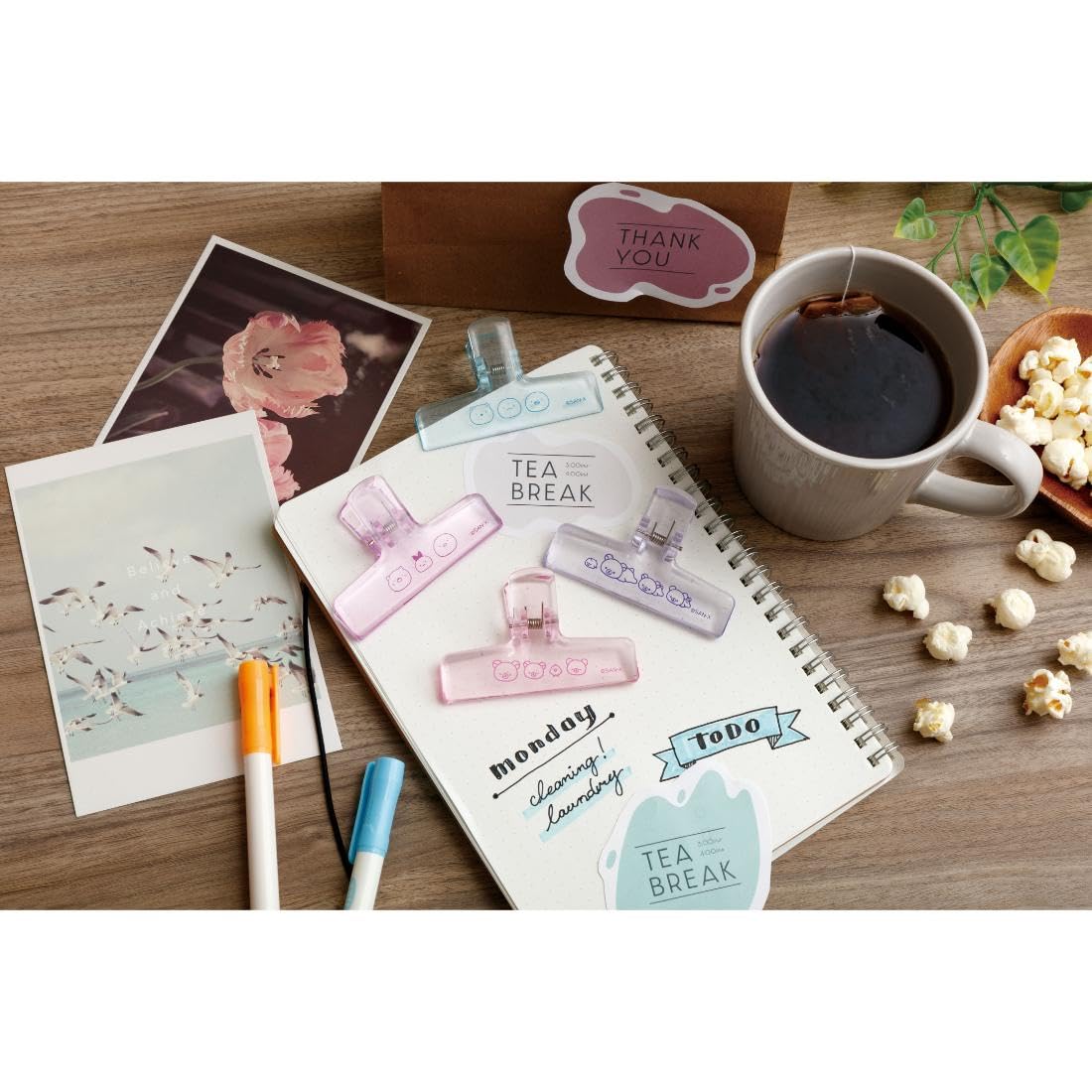 Amazon.co.jp: サンエックス(San-X) リラックマ クリップ クリアピンク