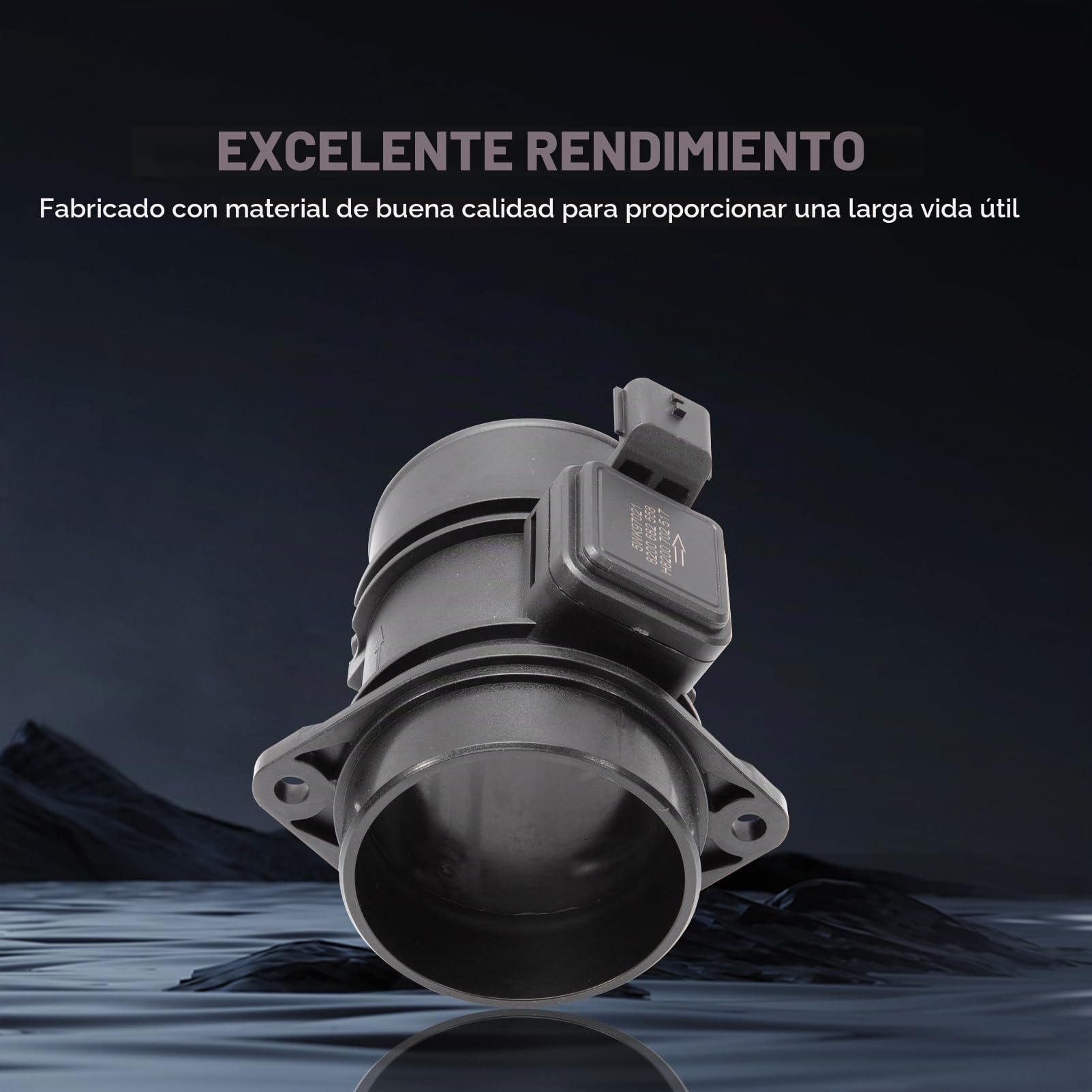 Sensor de flujo de aire masivo MAF para Dokker Duster Logan Qashqai Juke Twingo Clio Megane Fluence 8200682558 5WK97021 sensor maf de 4 pines