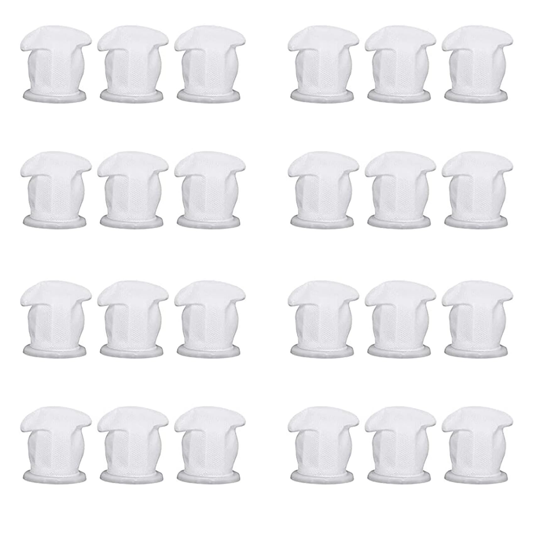 Hndhbfgrt 24 Pieces Replacement Filter Dirt Filter Compatible for Kobold VC100 Washable Cordless Hand Vacuum Cleaner