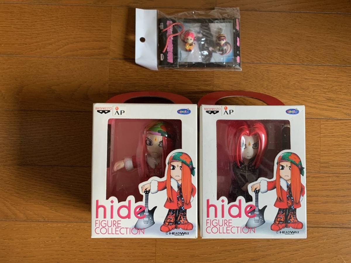 hide　ジッパーマスコット　5種(コンプリート) Amazon.co.jp: hide FIGURE COLLECTION Zipper Mascots ジッパー