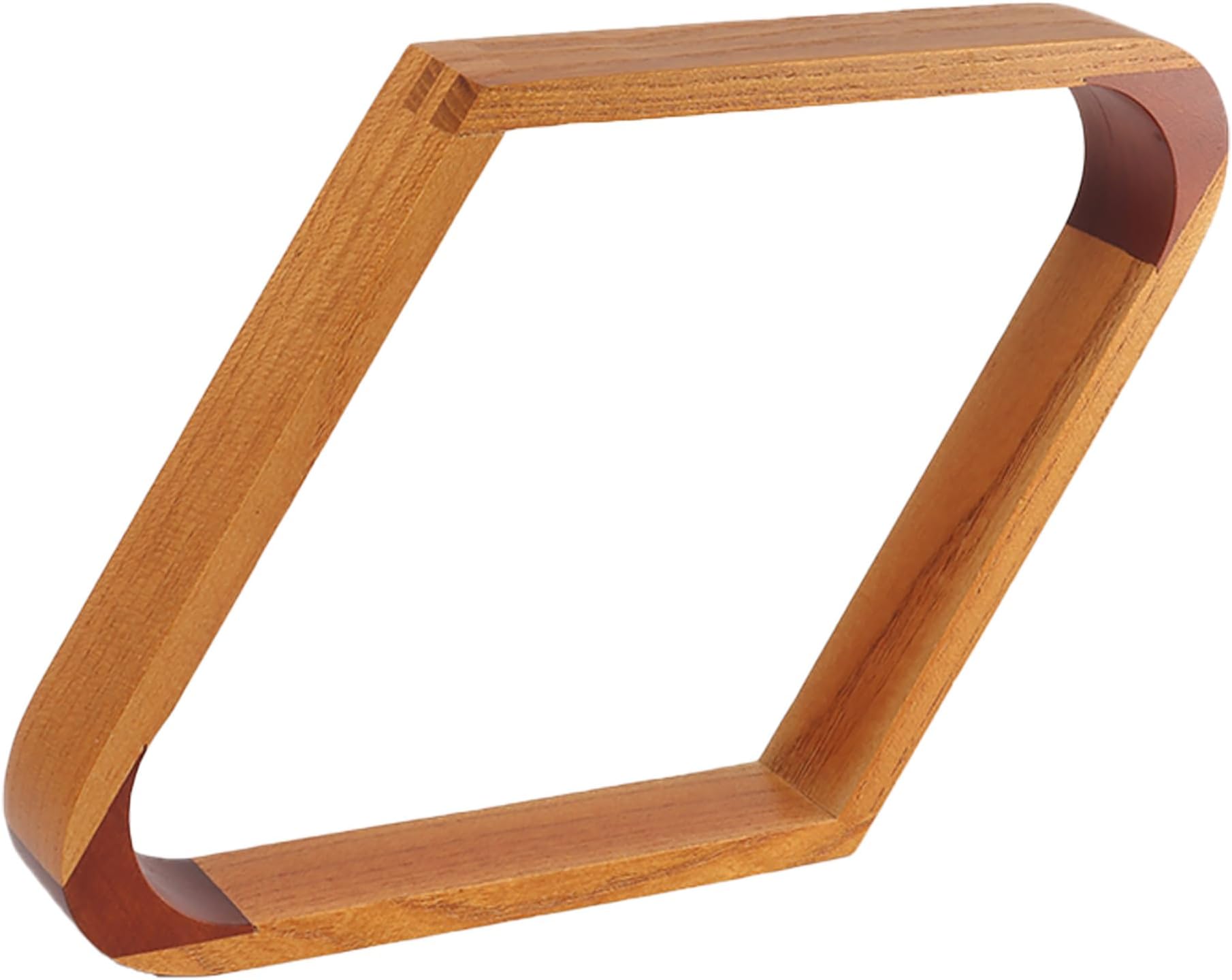 Solid Wood Billiard 8-Ball Triangle / 9-Ball Diamond Pool Ball Racks for 2-1/4" Pool Balls, Pool Table Accessories