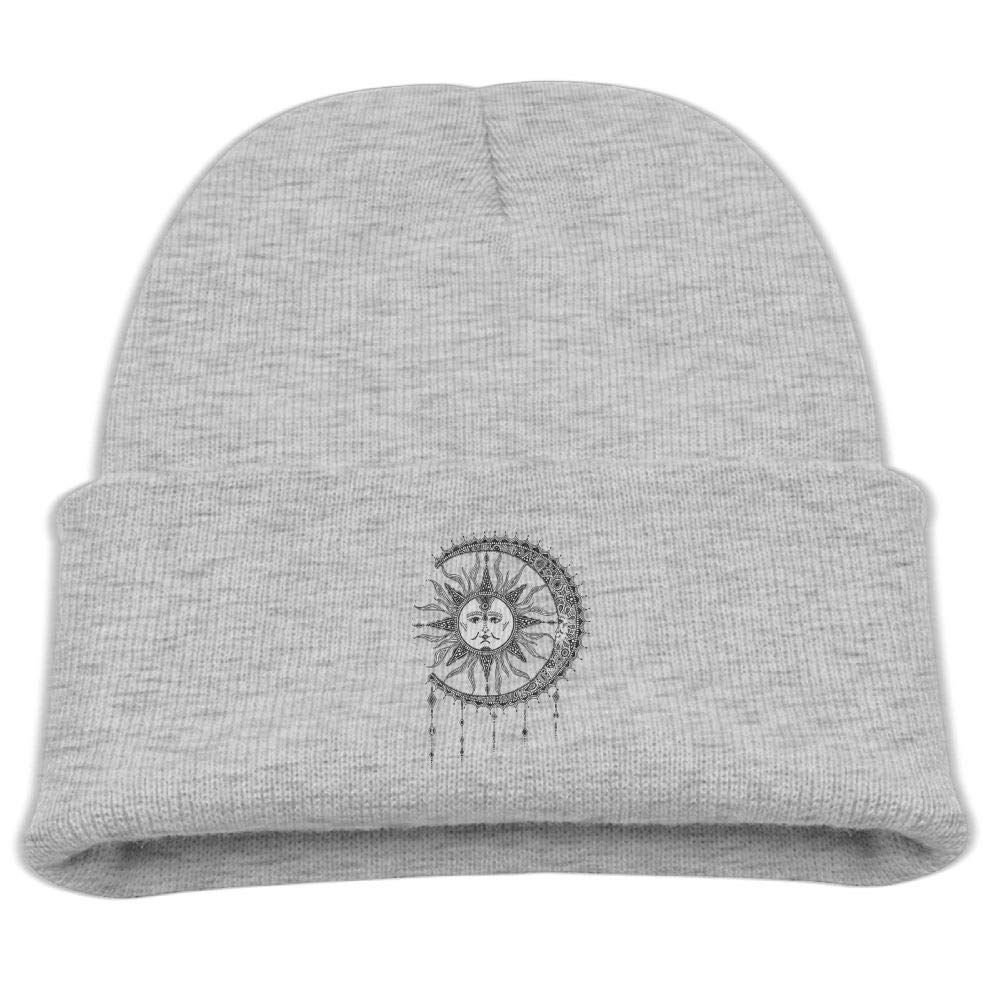 NAC Sun Tattoo Baby Beanie Hat Toddler Winter Warm Knit Woolen Watch Cap for Kids