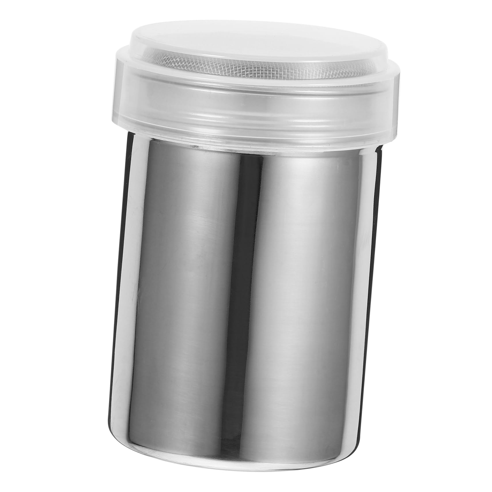 CIYODO Stainless Steel Dusting Tube Powder Shaker Lid Cocoa Powder Shaker Duster Tools Reusable