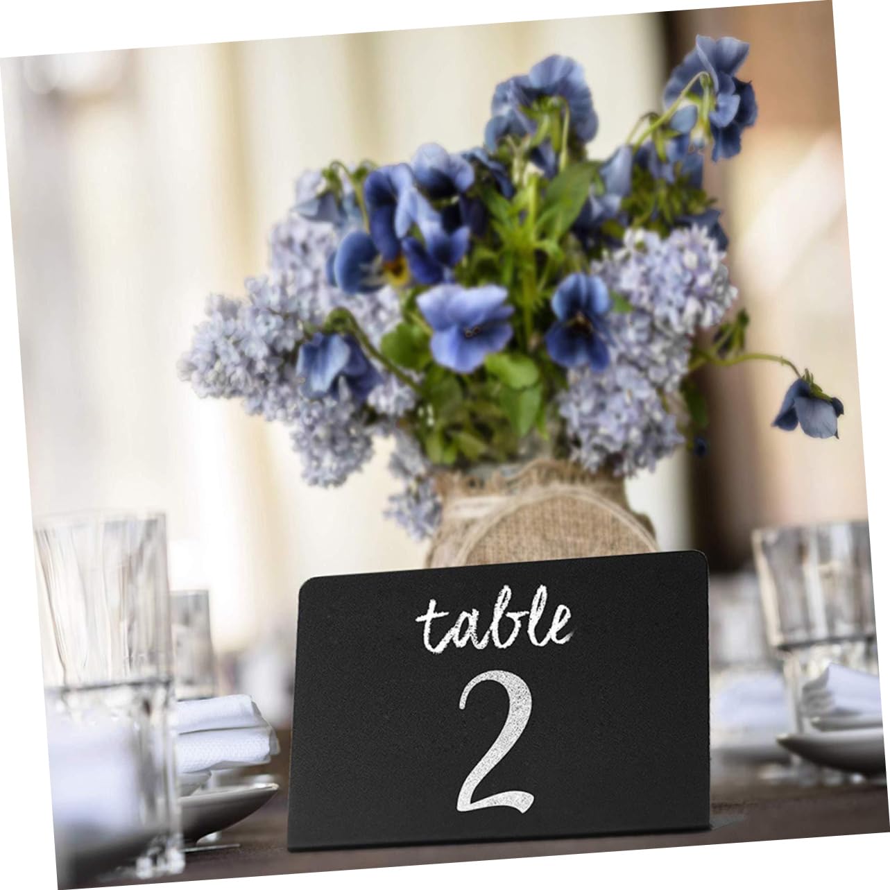 NUOBESTY 12stücke Acryl Tafel Desktop Kreidetafel Für Hochzeiten Und Partys Vielseitige Nachrichtentafeln Schwarz Für Beschriftungen Und Dekoration