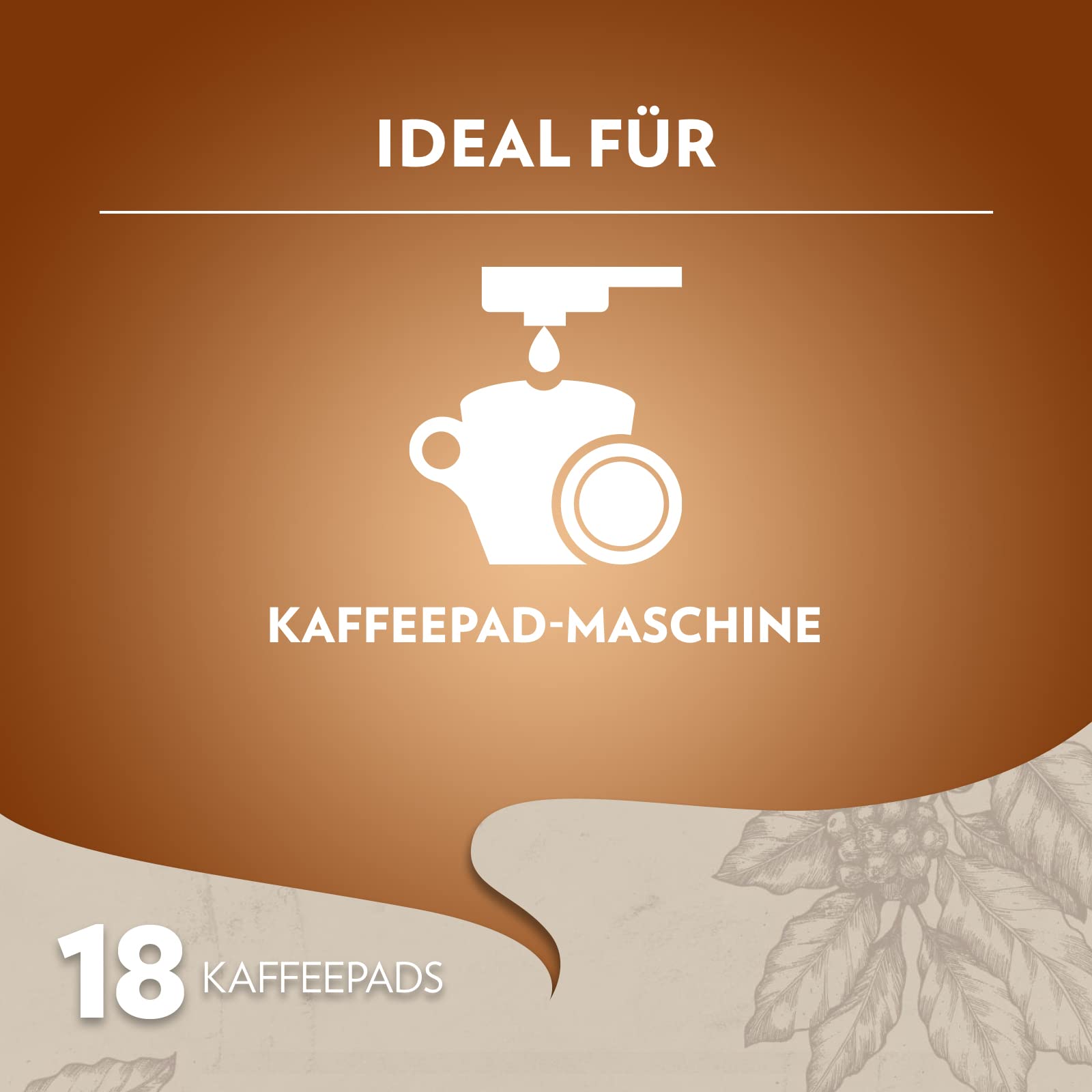 Lavazza Crema e Aroma, cremiger und aromatischer Geschmack, mittlere Röstung, 180 Pads