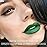 evpct 2Pcs Light Festival Green Matte Liquid Lipstick Lip Gloss Stain and Retractable Lip Liner Makeup Set for Women Long Lasting Waterproof 24 Hours Lipstick labial mate larga duracion 24 49
