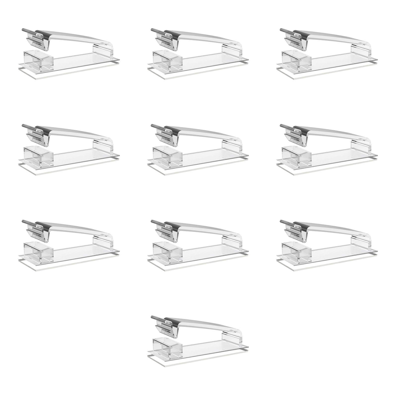 Tsophreniq 10Pcs Cord Holder Holder Desk Cable Management Easy Open Phone Charging Cords Wire Space Saving Cable