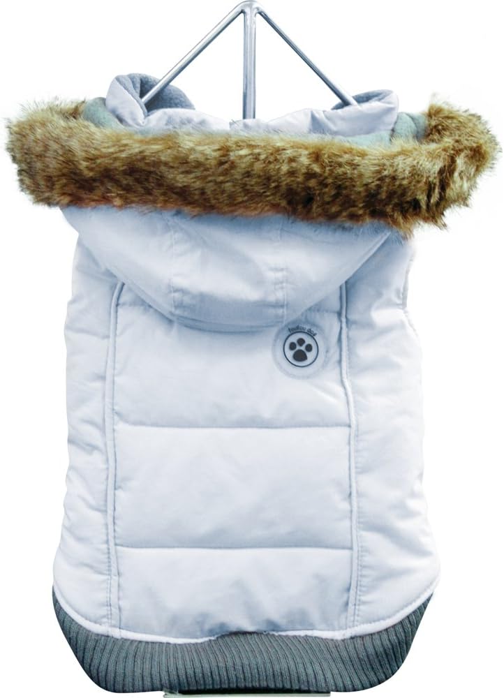 FouFou Dog Foubis Dog Coat, Baby Blue, 2X-Large
